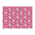 Pink & Green Paisley and Stripes Large Tissue Papers Sheets - Lightweight