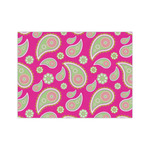 Pink & Green Paisley and Stripes Medium Tissue Papers Sheets - Lightweight