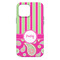 Pink & Green Paisley and Stripes iPhone 13 Pro Max Tough Case - Back