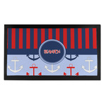 Classic Anchor & Stripes Bar Mat - Small (Personalized)