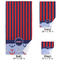 Classic Anchor & Stripes Bath Towel Sets - 3-piece - Approval