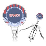 Classic Anchor & Stripes Corkscrew (Personalized)