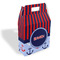 Classic Anchor & Stripes Gable Favor Box - Main