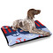 Classic Anchor & Stripes Outdoor Dog Beds - Large - IN CONTEXT