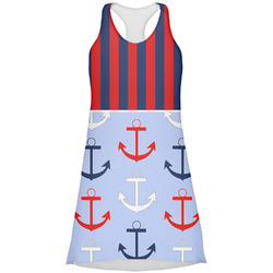 Classic Anchor & Stripes Racerback Dress - Small