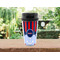 Classic Anchor & Stripes Travel Mug Lifestyle (Personalized)