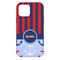 Classic Anchor & Stripes iPhone 13 Pro Max Tough Case - Back