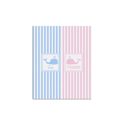Striped w/ Whales Posters - Matte - 16x20 (Personalized)