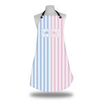 Striped w/ Whales Apron w/ Multiple Names