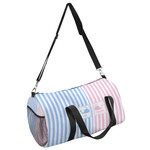 Striped w/ Whales Duffel Bag (Personalized)