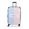 Striped w/ Whales Large Travel Bag - With Handle