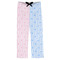 Striped w/ Whales Mens Pajama Pants - Flat