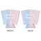 Striped w/ Whales Party Cup Sleeves - with bottom - APPROVAL