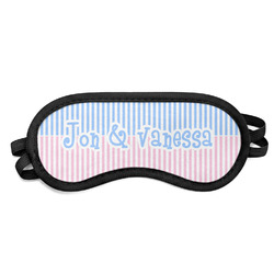 Striped w/ Whales Sleeping Eye Mask - Small (Personalized)