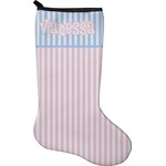Striped w/ Whales Holiday Stocking - Neoprene (Personalized)