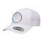 Striped w/ Whales Trucker Hat - White (Personalized)