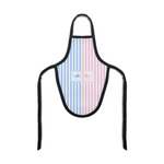 Striped w/ Whales Bottle Apron (Personalized)