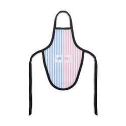 Striped w/ Whales Bottle Apron (Personalized)