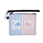 Striped w/ Whales Wristlet ID Case w/ Multiple Names