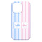 Striped w/ Whales iPhone 13 Pro Max Case - Back