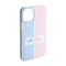 Striped w/ Whales iPhone 15 Case - Angle