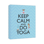 Keep Calm & Do Yoga Canvas Print