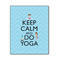 Keep Calm & Do Yoga 11x14 Wood Print - Front View