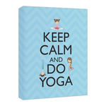 Keep Calm & Do Yoga Canvas Print - 16x20