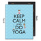 Keep Calm & Do Yoga 16x20 Wood Print - Front & Back View