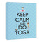 Keep Calm & Do Yoga 20x24 - Canvas Print - Angled View