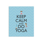 Keep Calm & Do Yoga Poster - Matte - 20x24