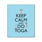 Keep Calm & Do Yoga Wood Print - 20x24