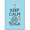 Keep Calm & Do Yoga 20x30 Wood Print - Front View