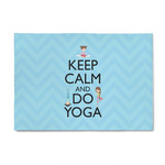 Keep Calm & Do Yoga 4' x 6' Patio Rug