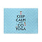 Keep Calm & Do Yoga 5'x7' Patio Rug - Front/Main