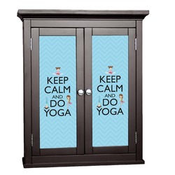 Keep Calm & Do Yoga Cabinet Decal - Large