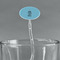 Keep Calm & Do Yoga Clear Plastic 7" Stir Stick - Oval - Main