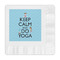 Keep Calm & Do Yoga Embossed Decorative Napkins