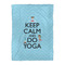 Keep Calm & Do Yoga Comforter - Twin XL - Front