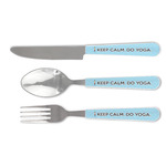 Keep Calm & Do Yoga Cutlery Set