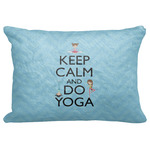 Keep Calm & Do Yoga Decorative Baby Pillowcase - 16"x12"