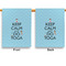 Keep Calm & Do Yoga Garden Flags - Large - Double Sided - APPROVAL