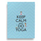 Keep Calm & Do Yoga Garden Flags - Large - Double Sided - BACK