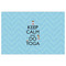 Keep Calm & Do Yoga Indoor / Outdoor Rug - 4'x6' - Front Flat