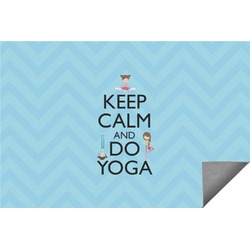 Keep Calm & Do Yoga Indoor / Outdoor Rug - 2'x3'