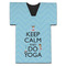 Keep Calm & Do Yoga Jersey Bottle Cooler - FRONT (flat)