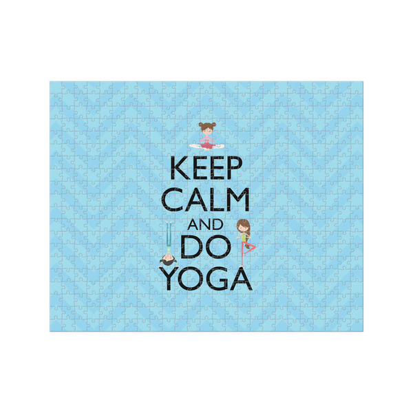 Custom Keep Calm & Do Yoga 500 pc Jigsaw Puzzle