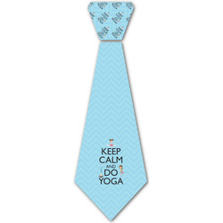 Keep Calm & Do Yoga Iron On Tie - 4 Sizes