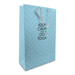 Keep Calm & Do Yoga Large Gift Bag