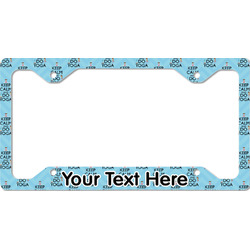 Keep Calm & Do Yoga License Plate Frame - Style C